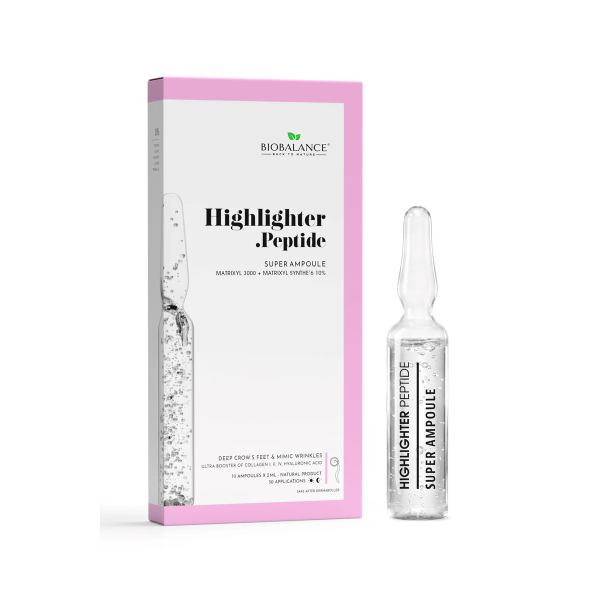 Ampoule Highlighter aux Peptides