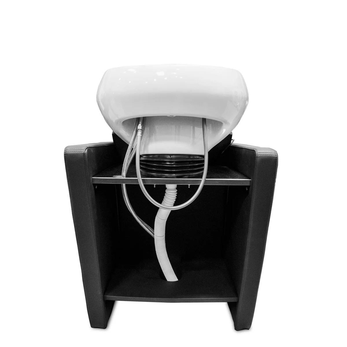 Bac ADRIEN 1 place avec Lève-jambes électrique cuvette blanche - Image 2
