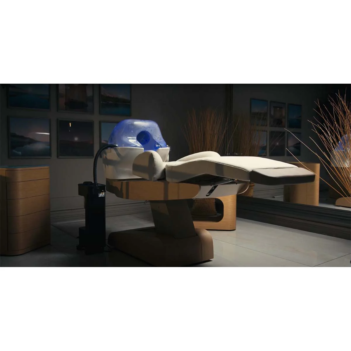 Bac HEAVEN Massage Air + Igloo Shirodara + Vapomist 1 + Repose-tête - Image 20