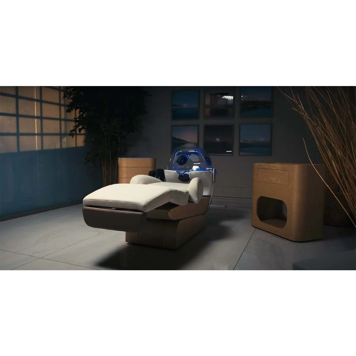 Bac HEAVEN Massage Air + Igloo Shirodara + Vapomist 1 + Repose-tête - Image 25