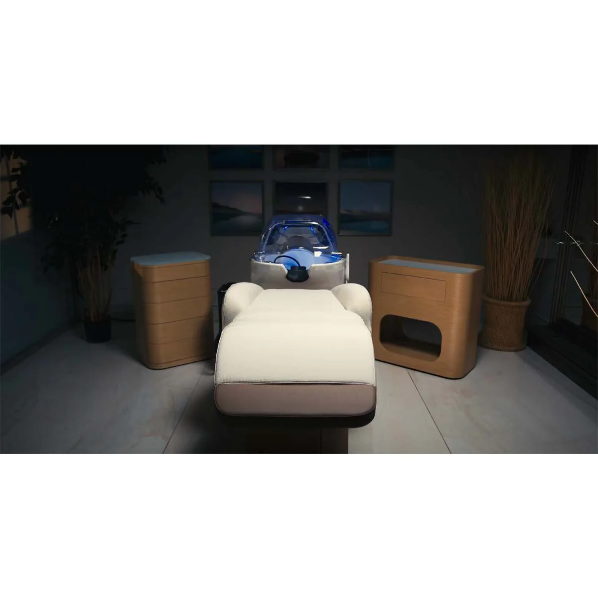 Bac HEAVEN Massage Air + Igloo Shirodara + Vapomist 1 + Repose-tête - Image 28