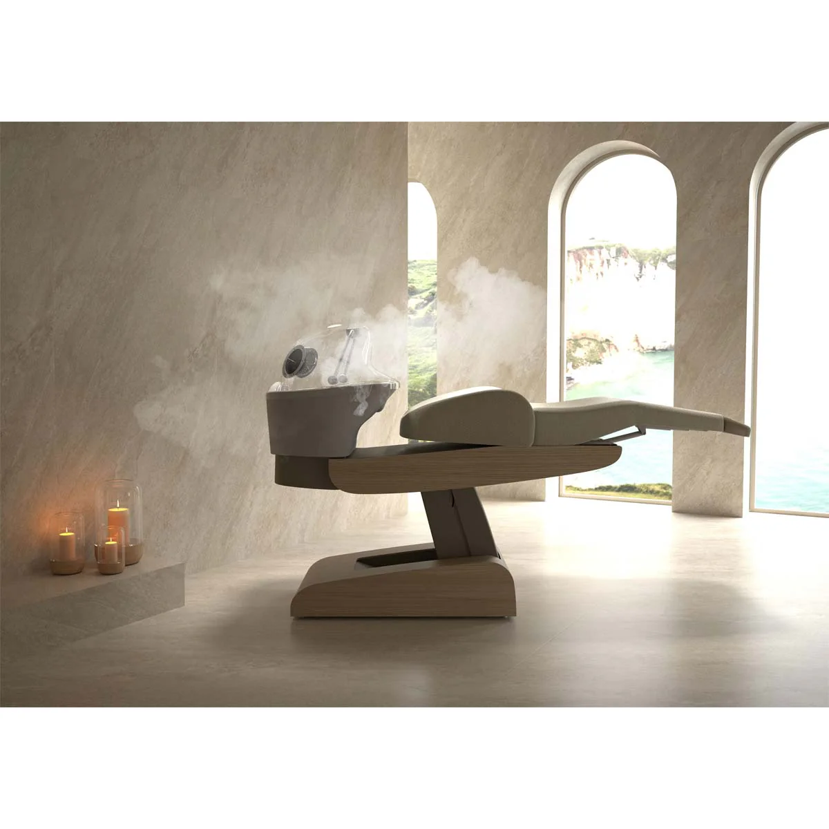 Bac HEAVEN Relax + Igloo Shirodara + Vapomist 1 + Repose Tête - Image 10