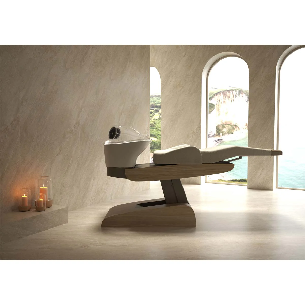 Bac HEAVEN Relax + Igloo Shirodara + Vapomist 1 + Repose Tête - Image 15