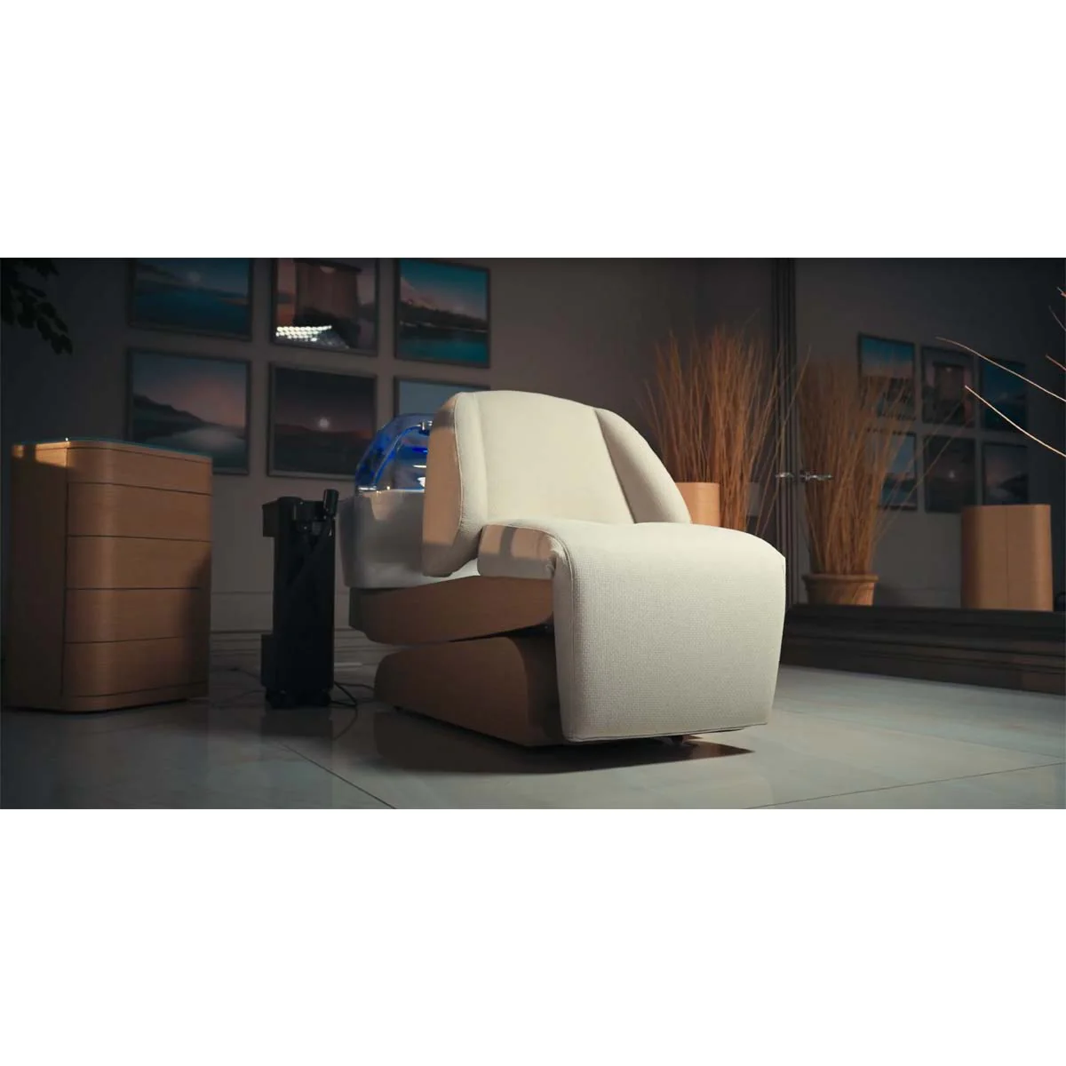 Bac HEAVEN Relax + Igloo Shirodara + Vapomist 1 + Repose Tête - Image 22