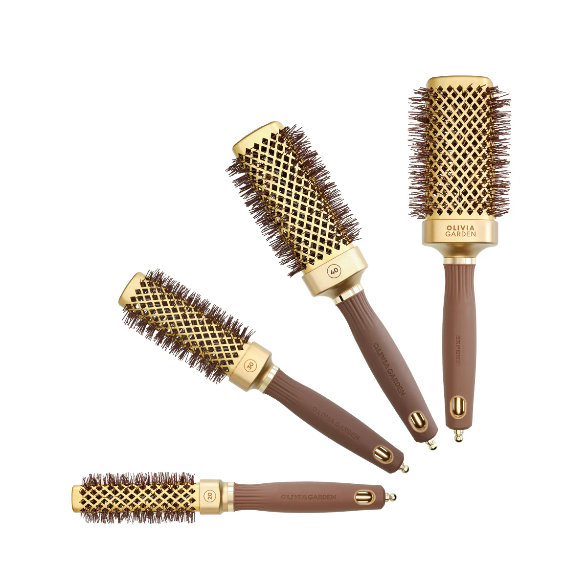 Brosse Expert Blowout Straight Gold & Brown