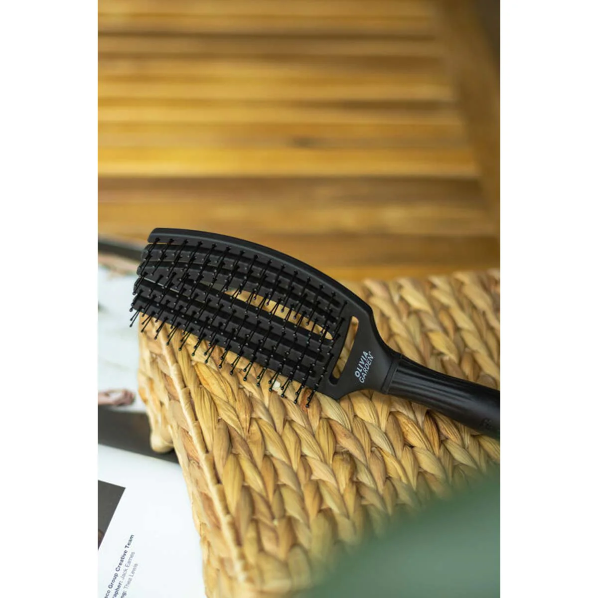 Brosse FINGERBRUSH CARE ICONIC Double Black Taille M - Image 4
