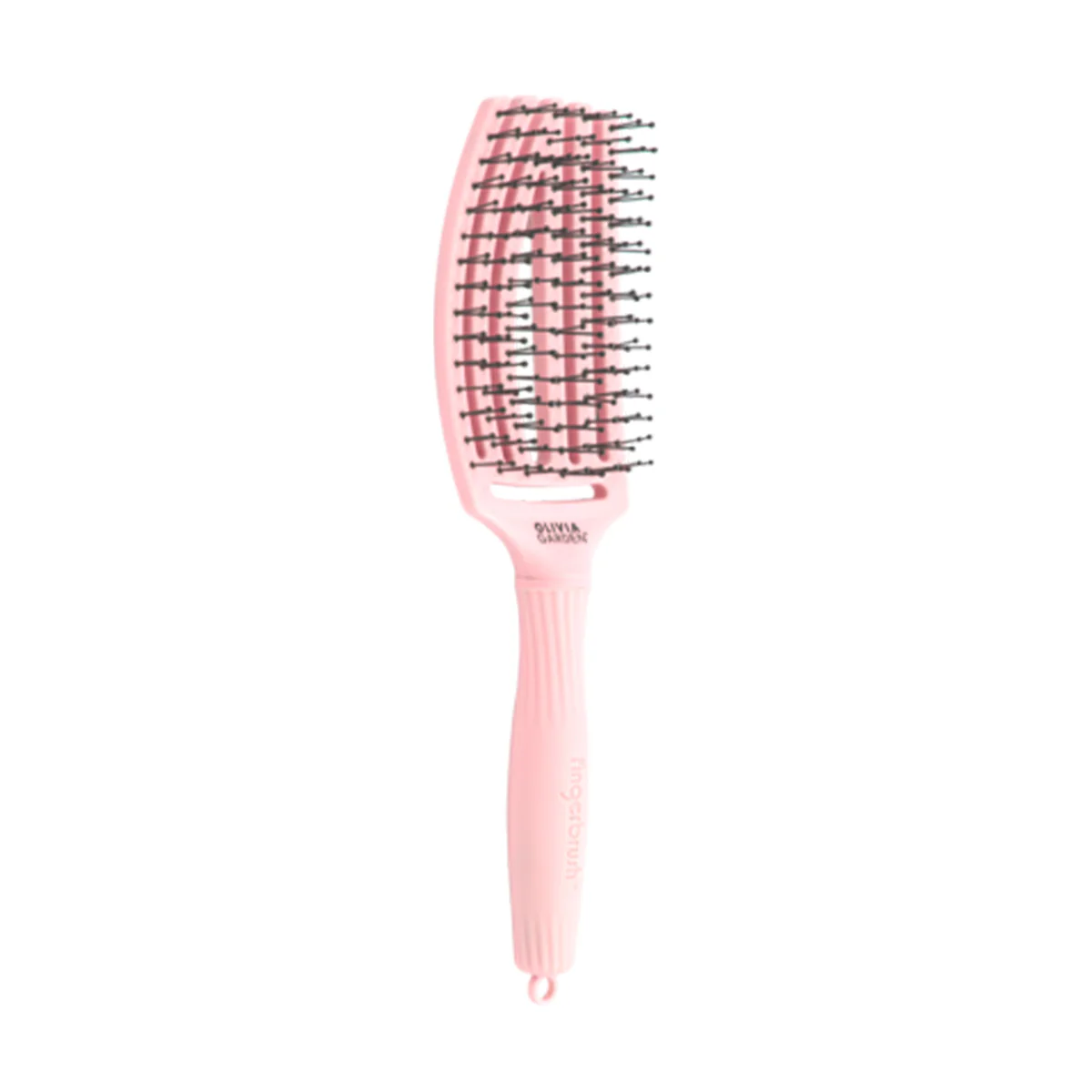 Brosse FINGERBRUSH Care Iconic Double Nylon Rose Pastel - Image 2