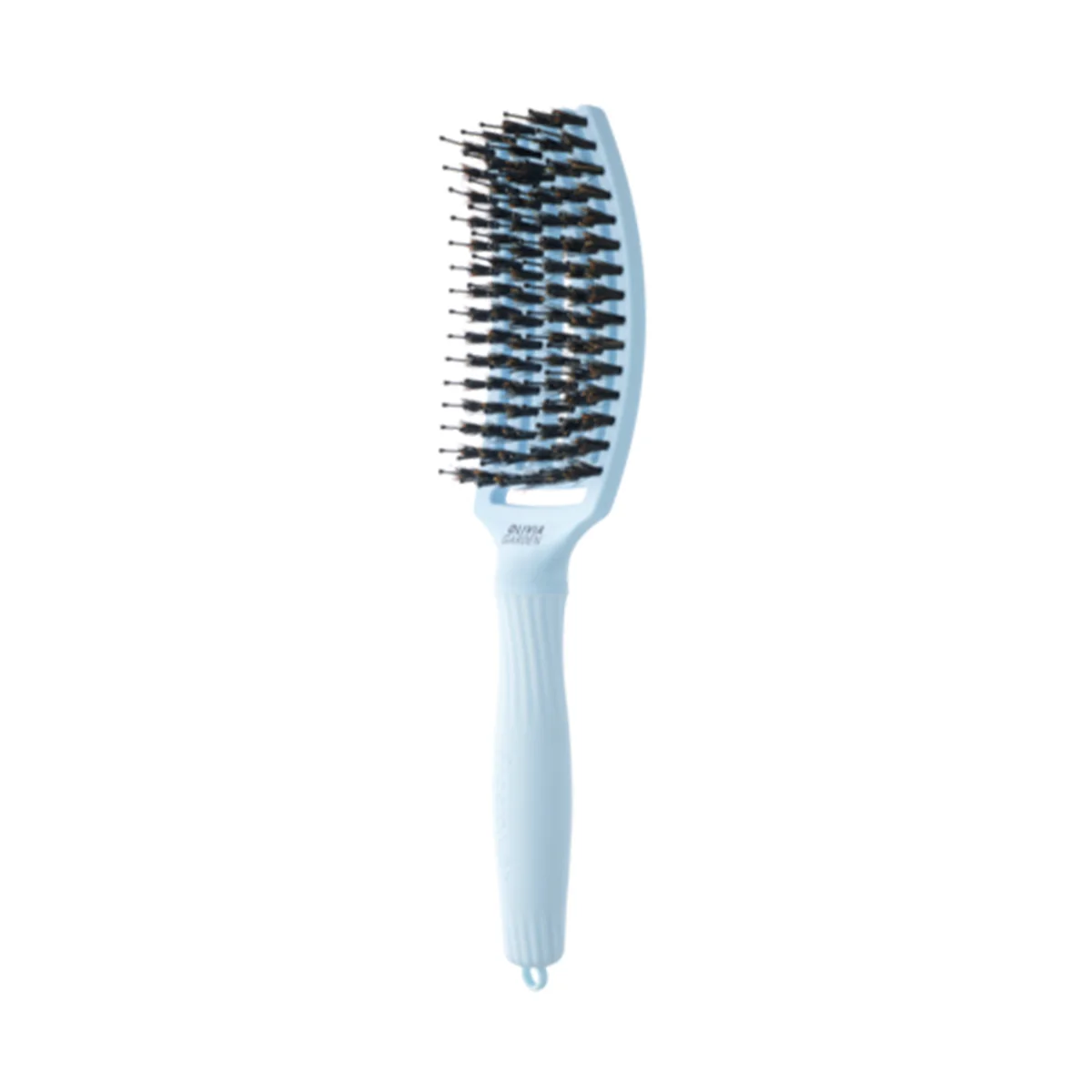 Brosse Fingerbrush Poils de sanglier & Nylon Bleu Pastel - Image 2