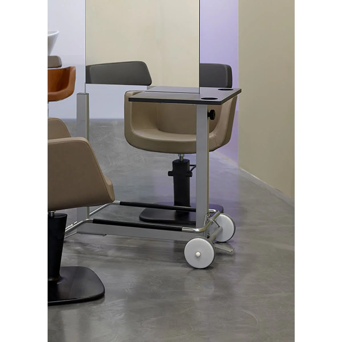 Coiffeuse ACCADEMIA 2 places sur Roulettes - Image 3