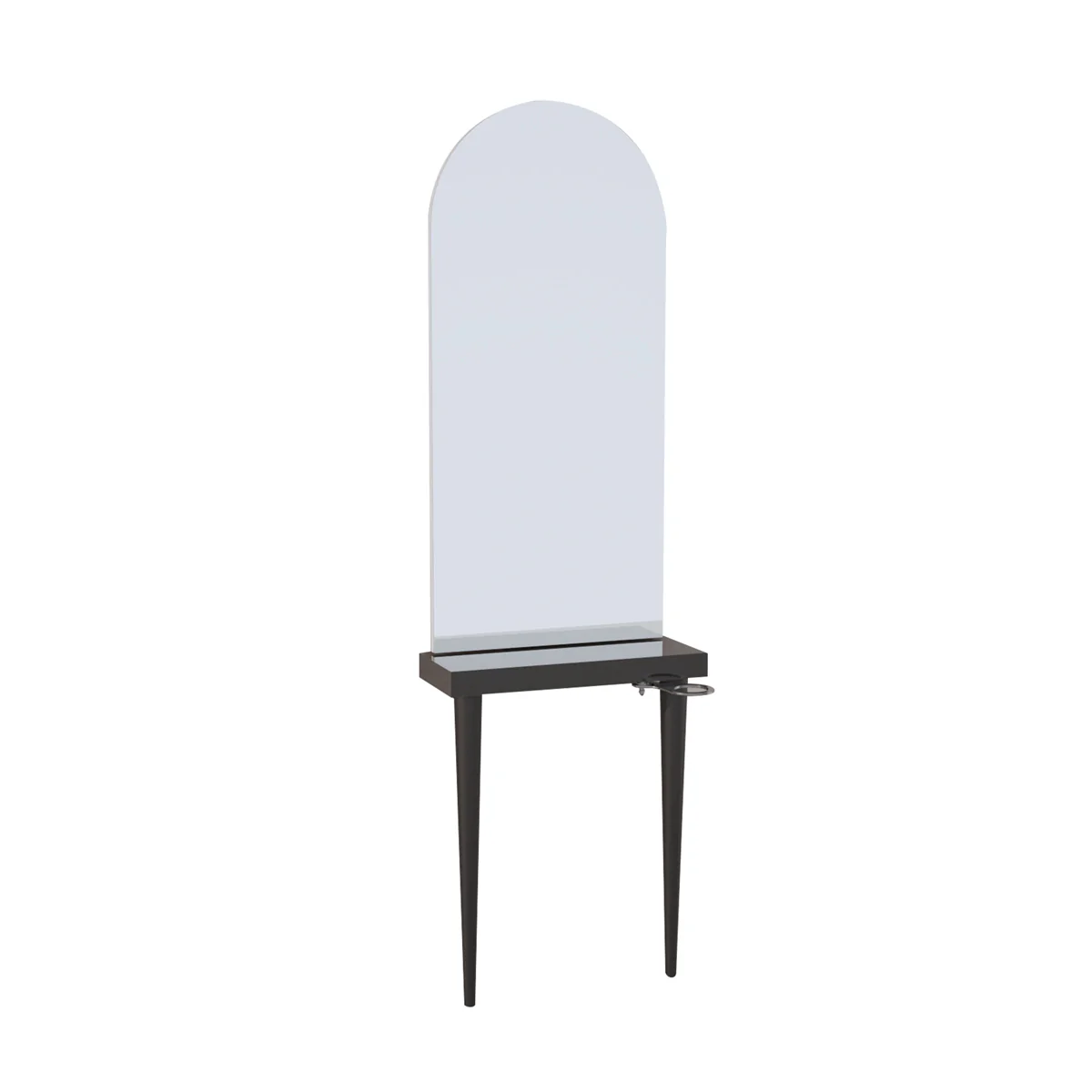 Coiffeuse Murale Console avec Tablette Bois MISS ROSIE