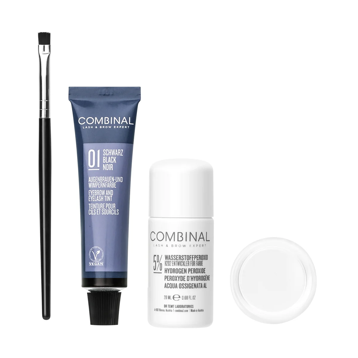 Kit Combinal, teinture de cils et sourcils - Image 5