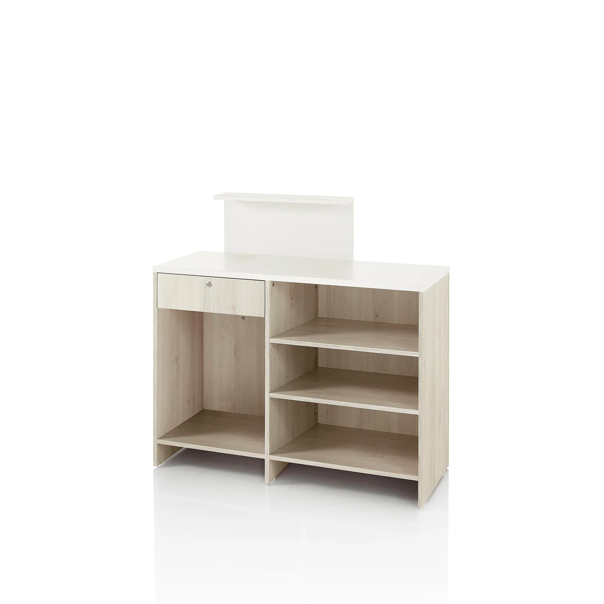Comptoir d'Accueil en Mélèze Naturel - Image 3