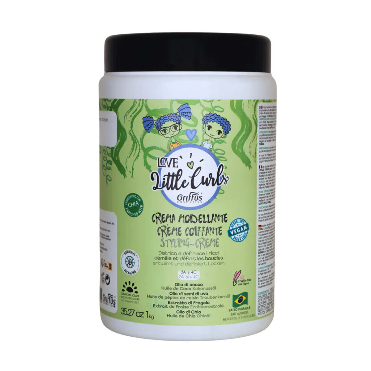 Crème Coiffante Love Curls Kids Love Curls
