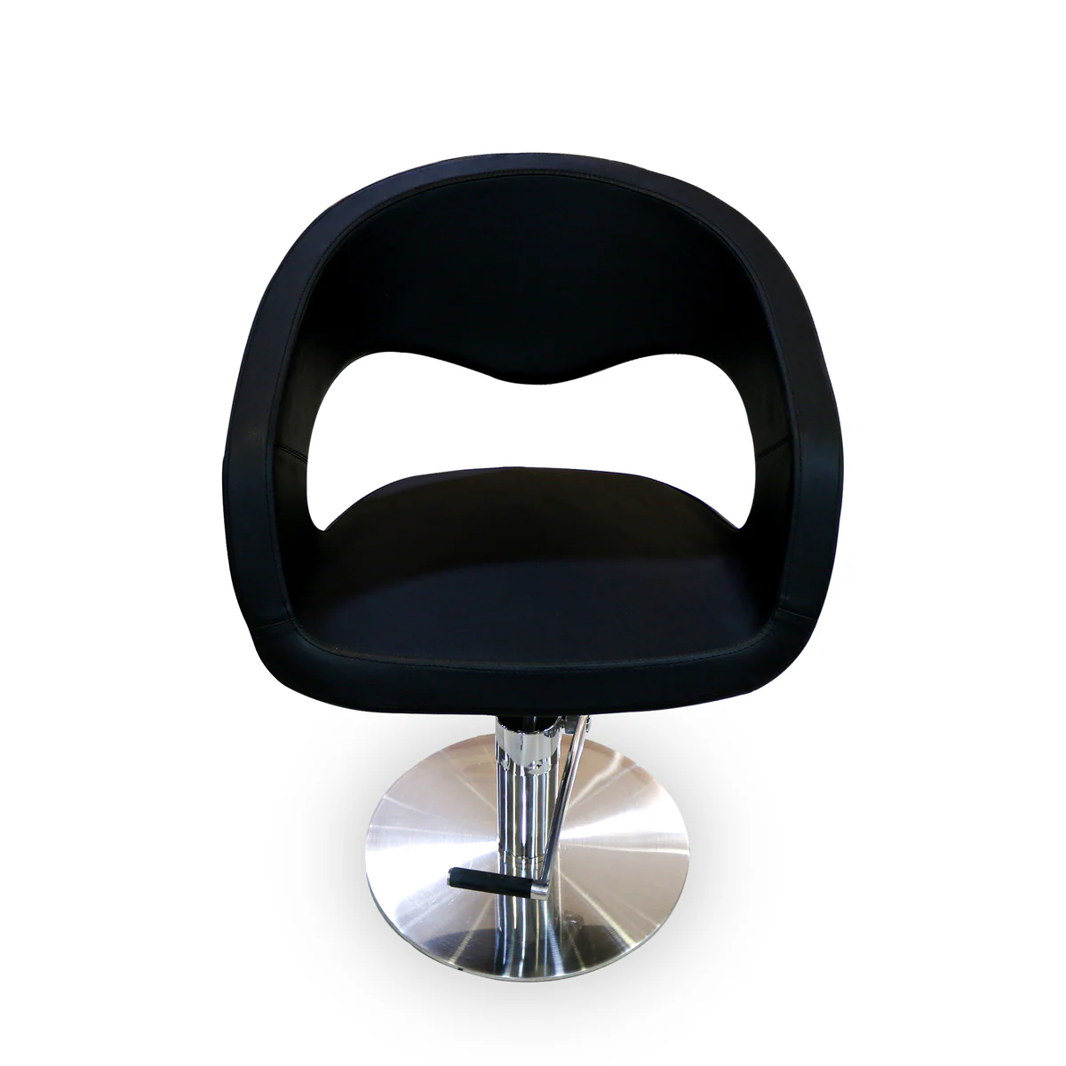 Fauteuil de Coiffure VELGANO Noir base Ronde - Image 5
