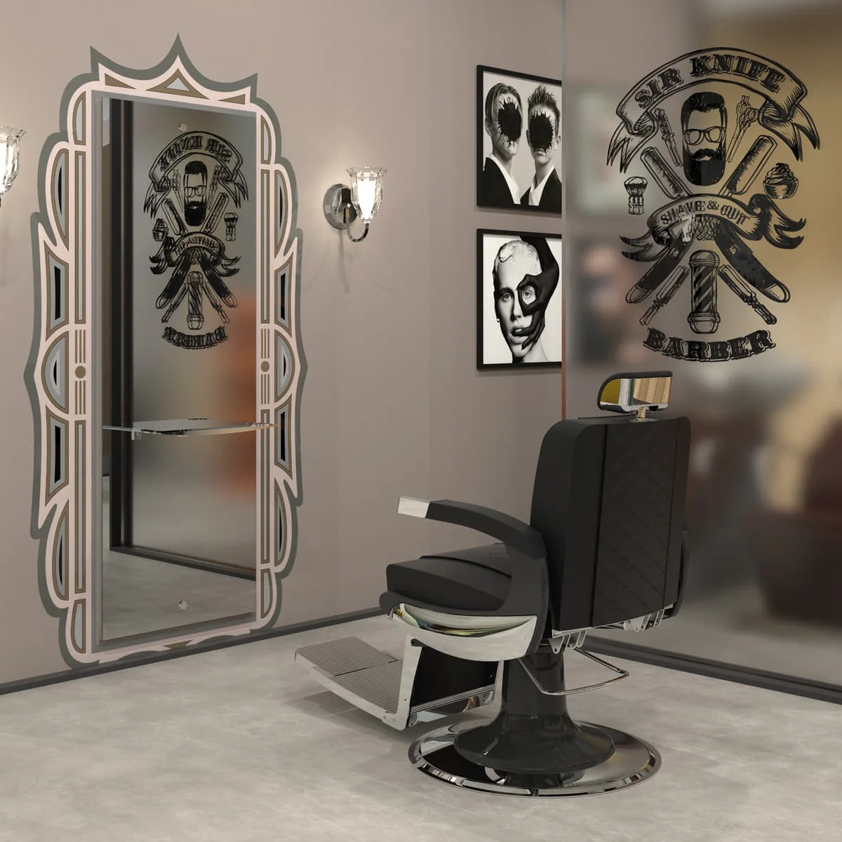 Fauteuil Barbier ZEUS EASY COLOR - Image 3
