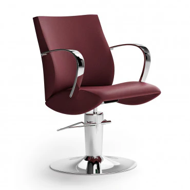 Fauteuil LIONESS accoudoirs acier poli - Image 3