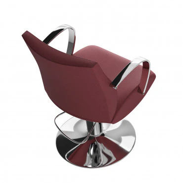 Fauteuil LIONESS accoudoirs acier poli - Image 4