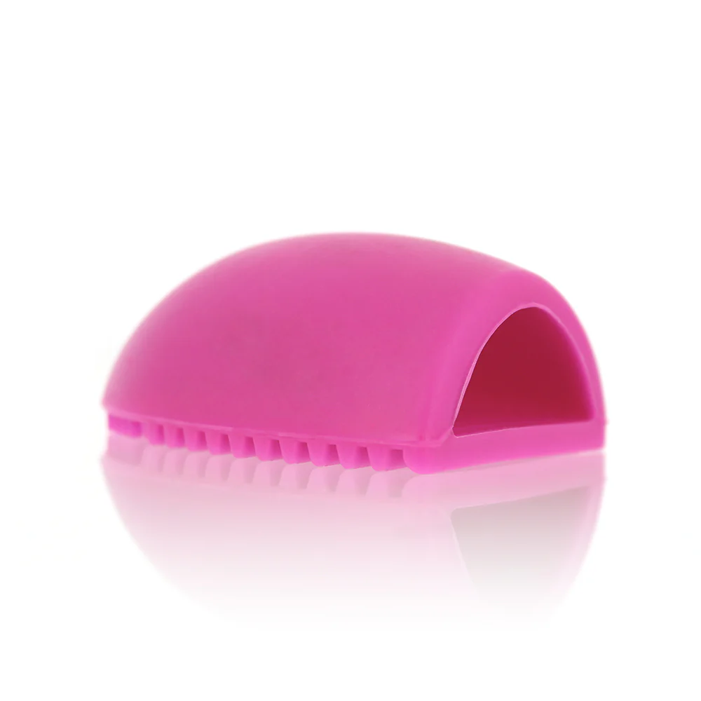 Gant de nettoyage en silicone pour pinceaux de maquillage - Image 2