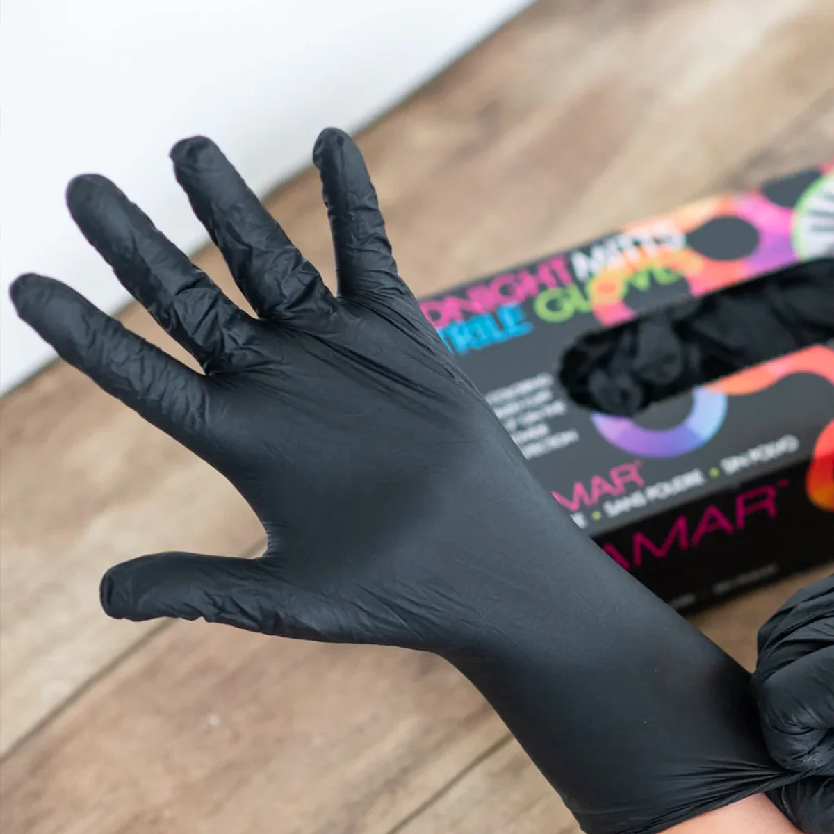 Gants Nitrile MIDNIGHT MITTS X100 - Image 8