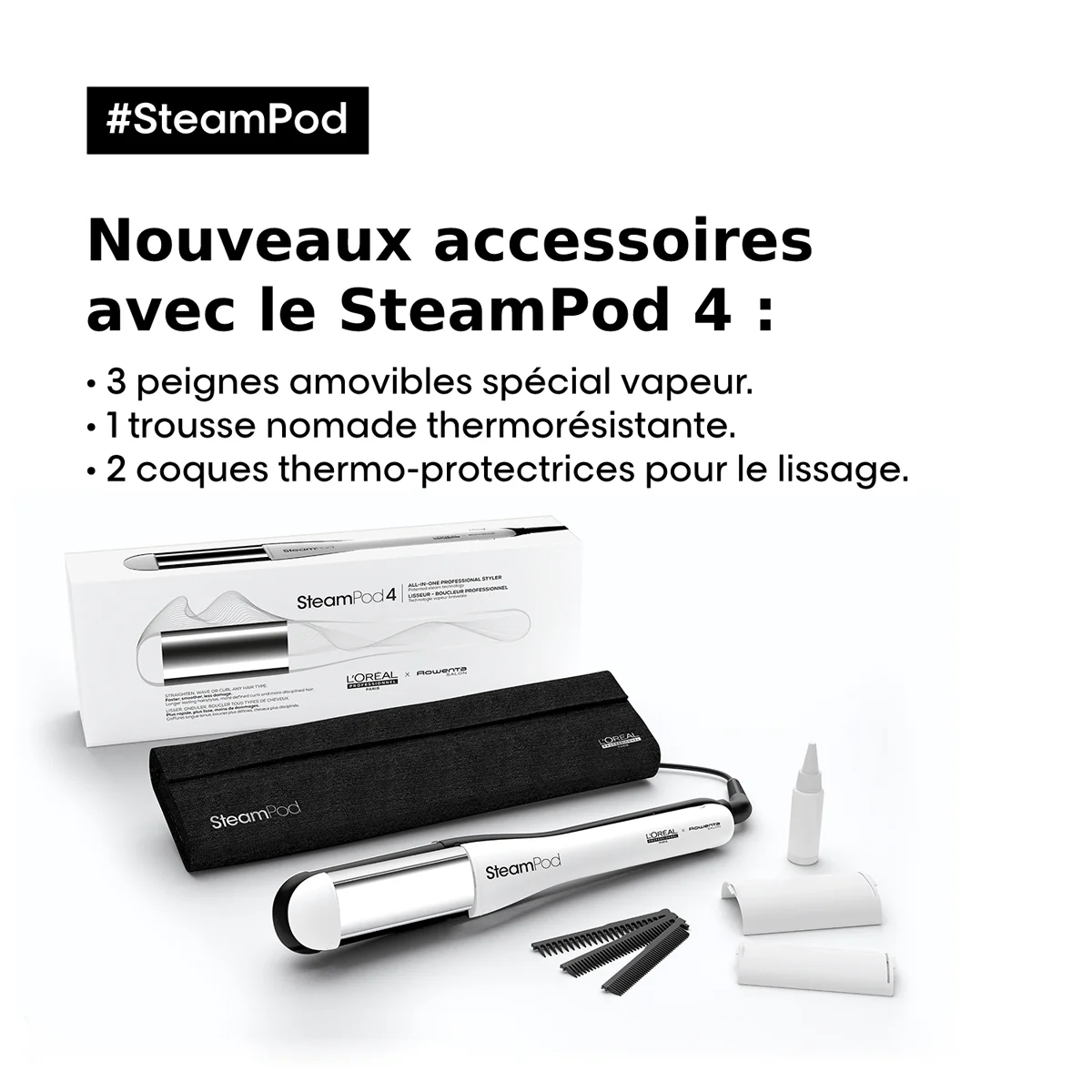 Lisseur-Boucleur Vapeur Steampod 4.0 - Image 13