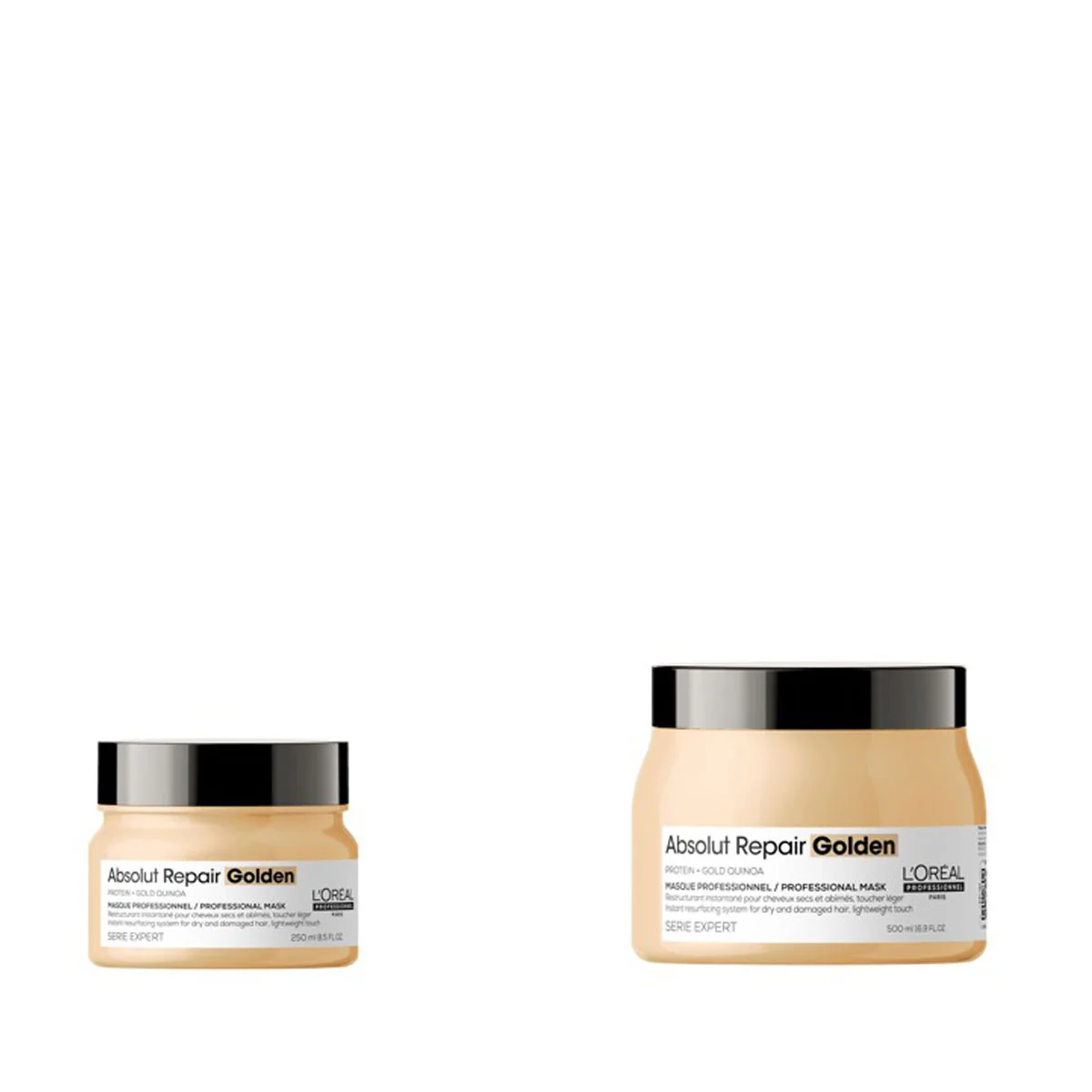 Masque doré restructurant Absolut Repair Gold 250ml - 500ml