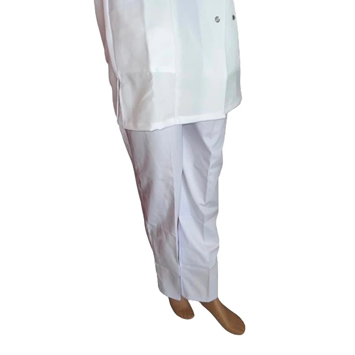 Pantalon Blanc Elastique Sans Poche