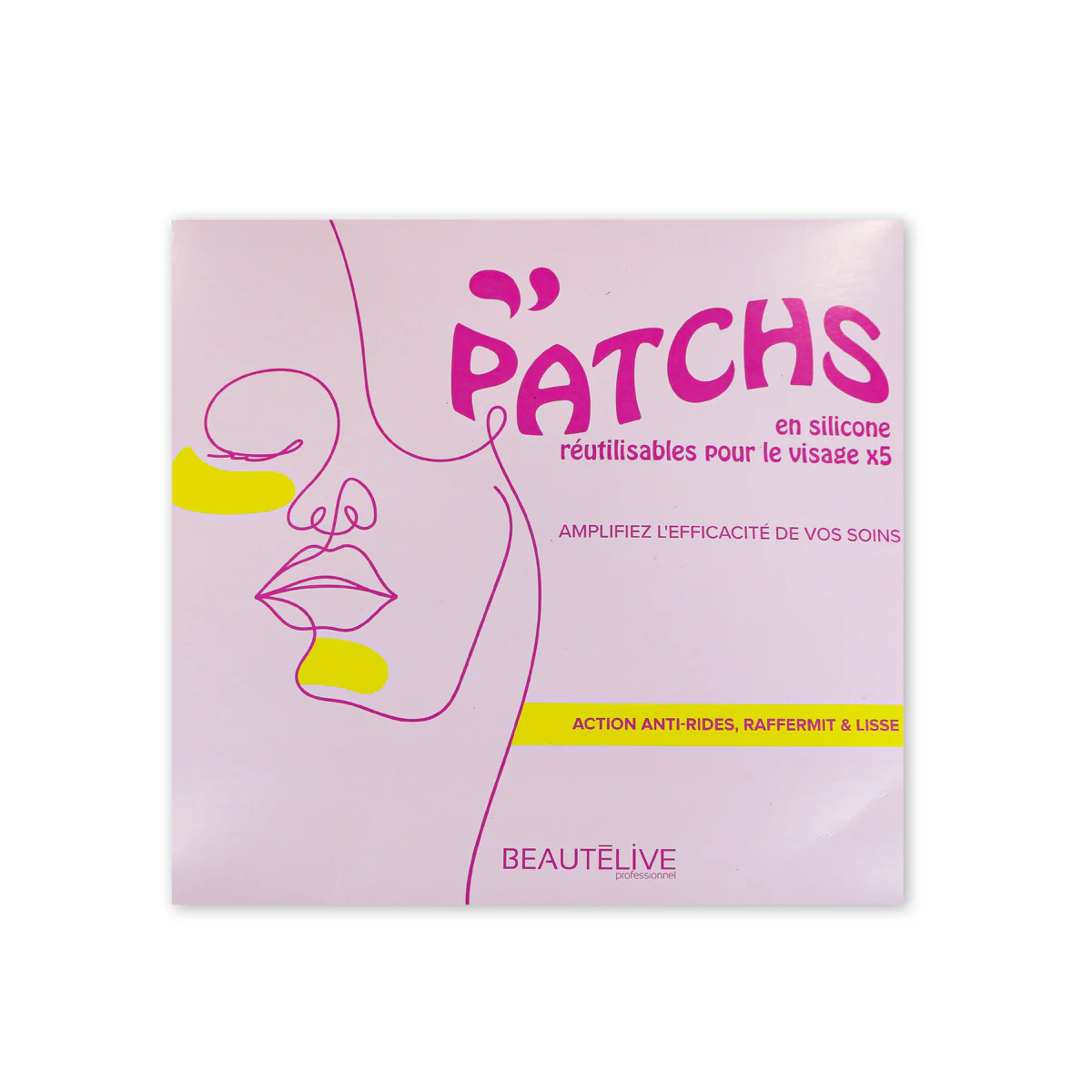 Patchs Visage Réutilisables en Silicone