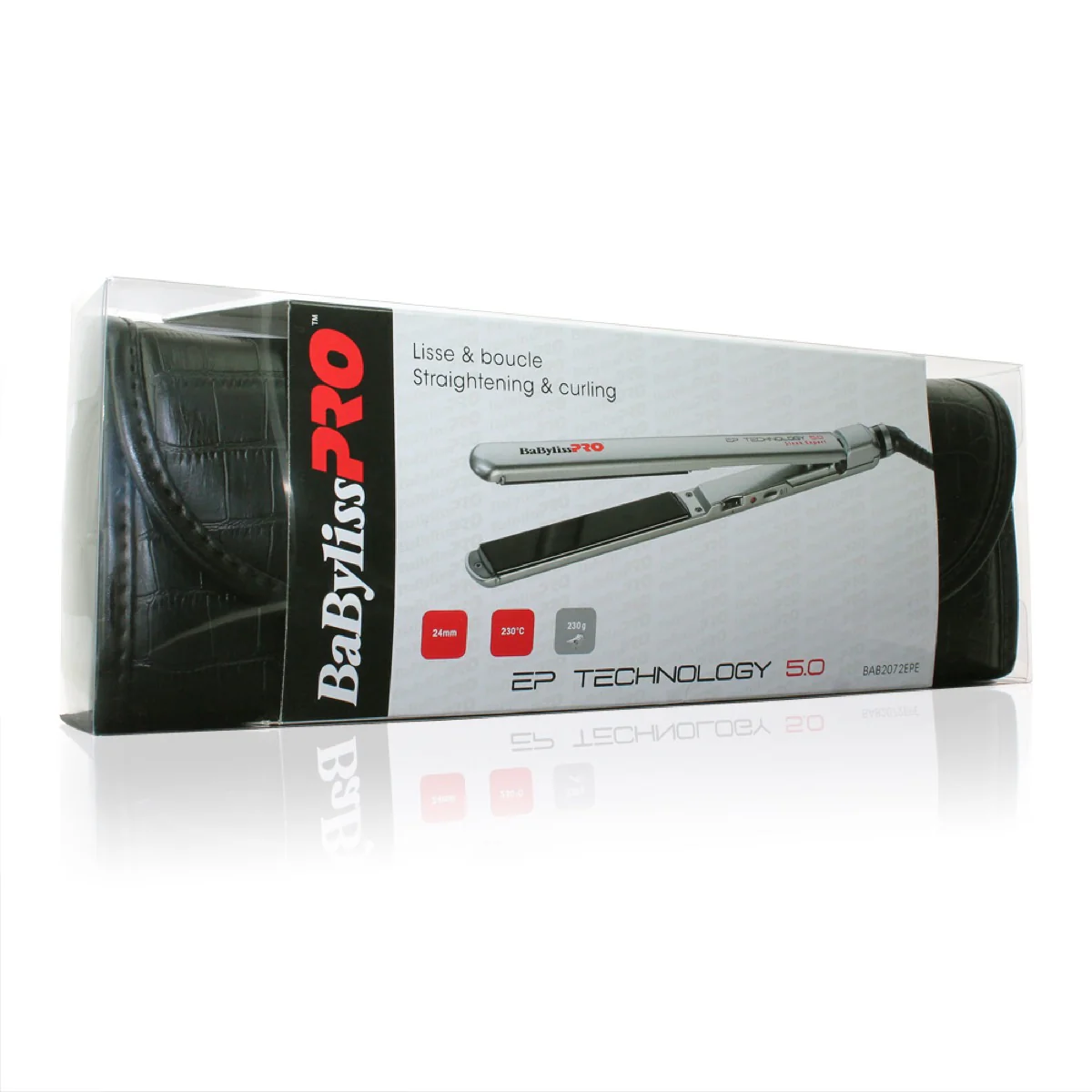Pince à lisser Nano Sleek EP Technology 5.0, Ref BAB2072EPE