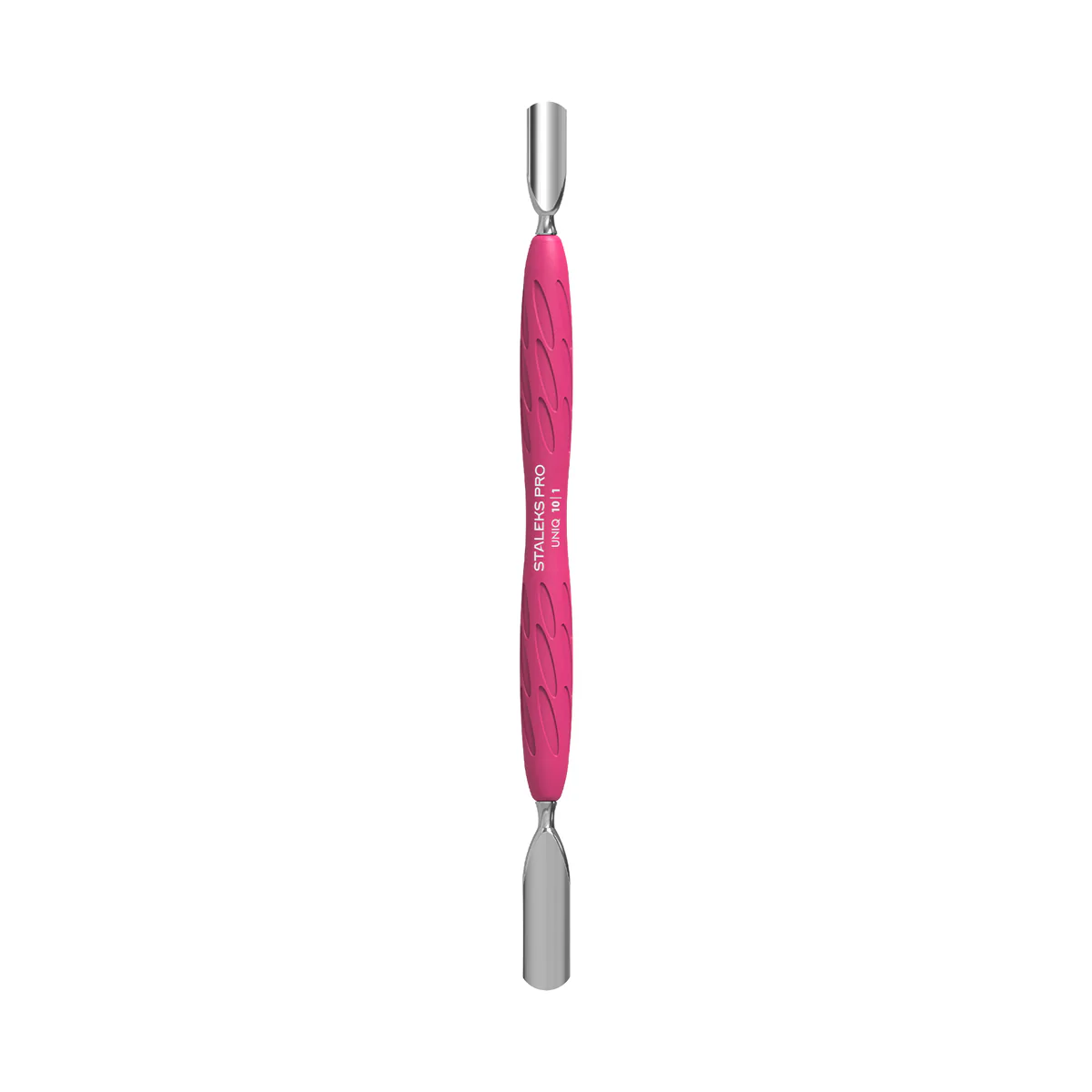 Repousse Cuticules Arrondi Large et Etroit Manche Silicone Uniq