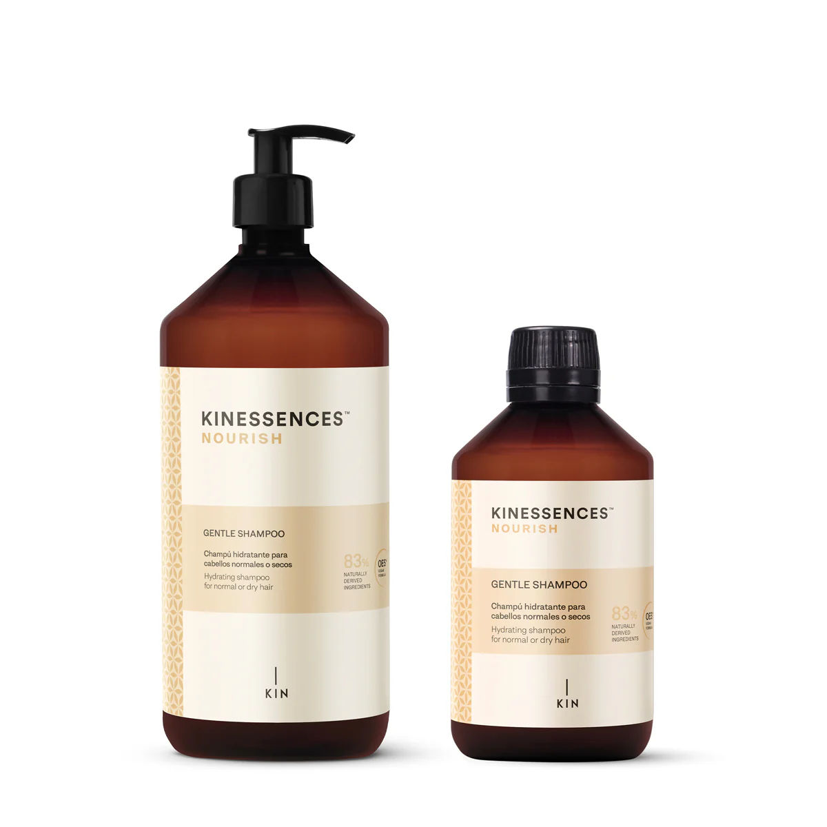 Shampoing hydratation et brillance Kinessences