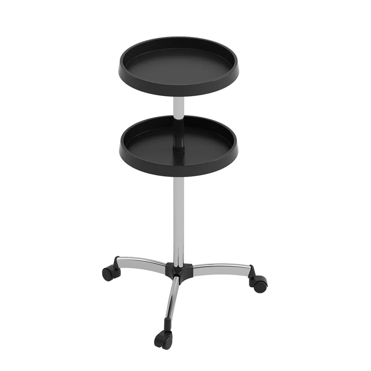 Table Coloration LAURA 2 plateaux Ronds Noirs - Image 2