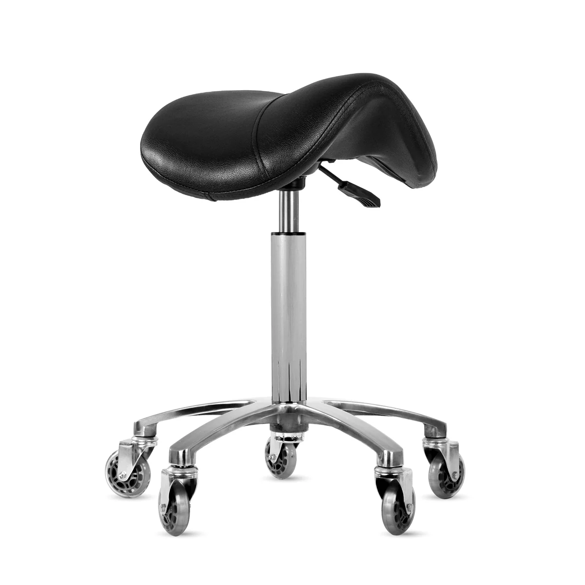Tabouret FARO selle de cheval avec couture - Image 2