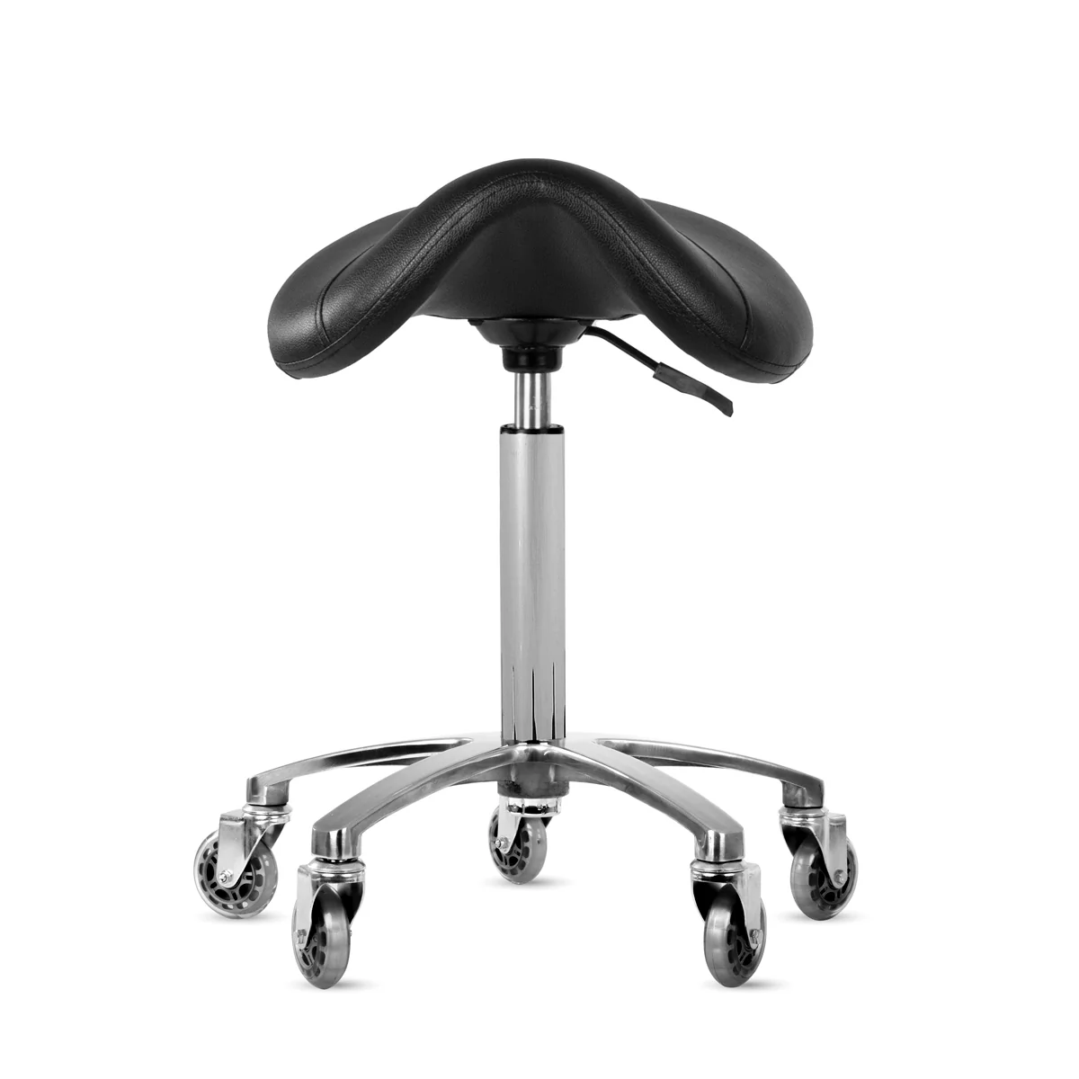 Tabouret FARO selle de cheval avec couture - Image 3