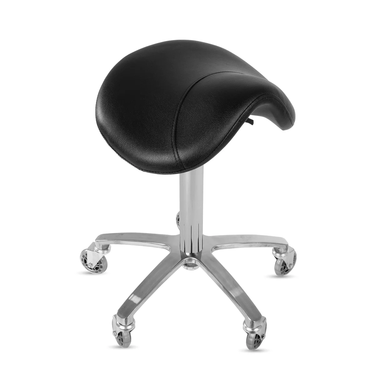Tabouret FARO selle de cheval avec couture - Image 4