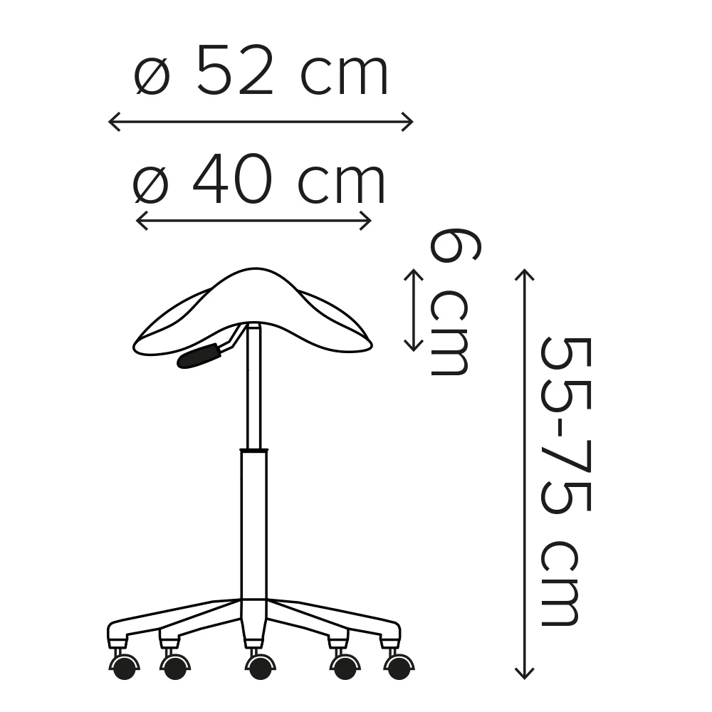 Tabouret selle de cheval ANTILLO - Image 4